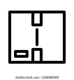 box icon or logo isolated sign symbol vector illustration - high quality black style vector icons
