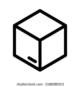 box icon or logo isolated sign symbol vector illustration - high quality black style vector icons

