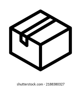 box icon or logo isolated sign symbol vector illustration - high quality black style vector icons
