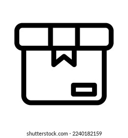 box icon or logo isolated sign symbol vector illustration - high quality black style vector icons

