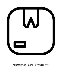 box icon or logo isolated sign symbol vector illustration - high quality black style vector icons
