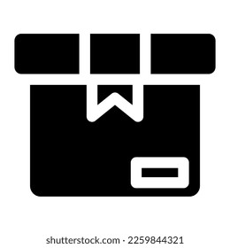box icon or logo isolated sign symbol vector illustration - high quality black style vector icons