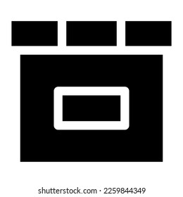 box icon or logo isolated sign symbol vector illustration - high quality black style vector icons