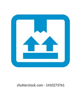 Box icon or logo in modern style. High quality for web site design and mobile apps. Vector illustration on a white background. - Vector
