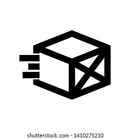 Box Icon Logo Modern Style High Stock Vector (royalty Free) 1410275210 