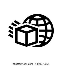 Box icon or logo in modern style. High quality for web site design and mobile apps. Vector illustration on a white background. - Vector
