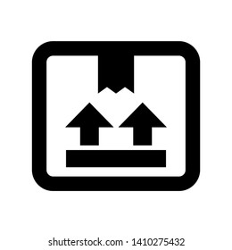 Box icon or logo in modern style. High quality for web site design and mobile apps. Vector illustration on a white background. - Vector
