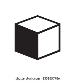 A box icon  in modern style. High quality black outline image for  your web site design and mobile apps. Boxing vector illustration on a white background.