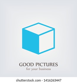 A box icon  in modern style. High quality black outline image for  your web site design and mobile apps. Boxing vector illustration on a white background.