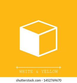 A box icon in modern style. High quality black outline image for your web site design and mobile apps. Boxing vector illustration on a white background.