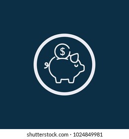 Box icon, Money icon, Save icon