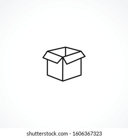 box icon on white background. box icon on white background. box icon on white background. 