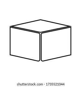 box icon on white background. eps 10