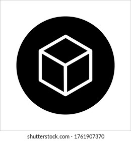 box icon on white background
