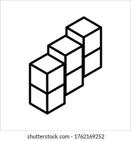 box icon on white background