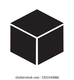 box icon on white background
