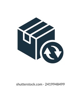 Box icon on white background.