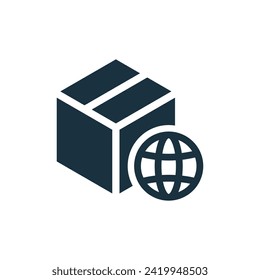 Box icon on white background.