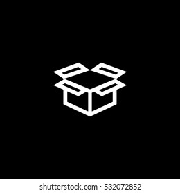 box icon, on white background