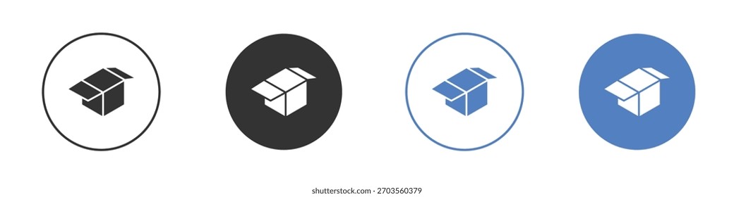 Box-Symbol-Piktogramm für Ihr Website-Design, Logo