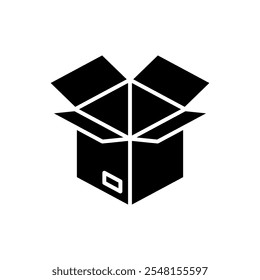 Conjunto de iconos de caja. Ilustración vectorial