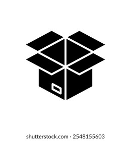 Box icon set. Vector illustration