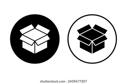 Box icon set. box vector icon, package, parcel