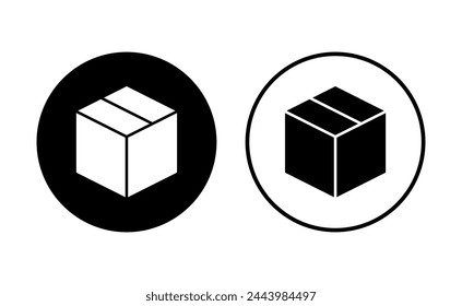 Box icon set. box vector icon, package, parcel