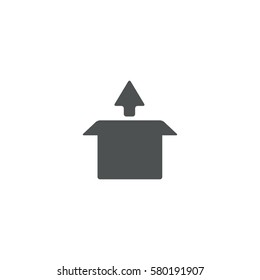box icon. sign design