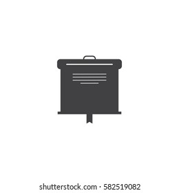 box icon. sign design