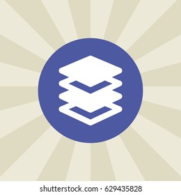 box icon. sign design. background