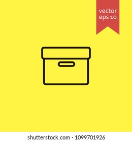 box. box icon. sign design. Vector EPS 10.