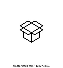 box. box icon. sign design. Vector.