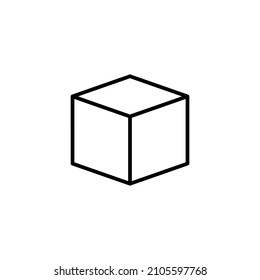 Box icon. box sign and symbol, parcel, package