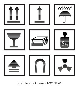 Box Icon and Signs