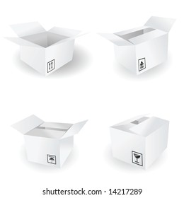 Box Icon and Signs