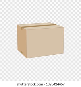 Box Icon - Stock Vector Illustration