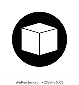 Box icon stock vector illustration