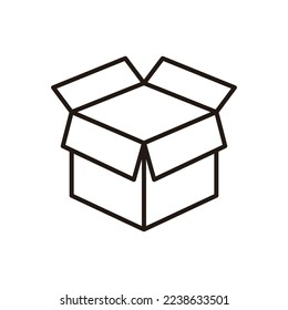 Box icon symbol design templates	
simple concept design