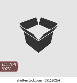 Box icon vector