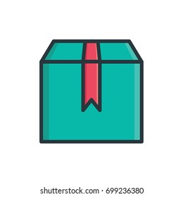 box icon vector colorful