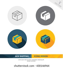 box icon vector design 1