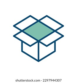 box icon vector design template in white background