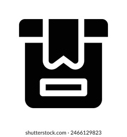 Vector de glifo para tu Sitio web, móvil, presentación y diseño de logo.