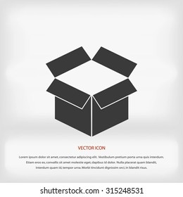 box icon ,Vector Illustration