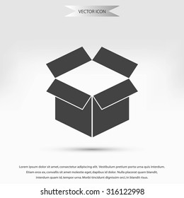 box icon ,Vector Illustration