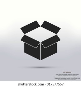 box icon ,Vector Illustration