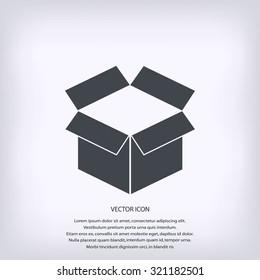box icon ,Vector Illustration
