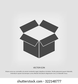 box icon ,Vector Illustration