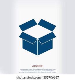 box icon ,Vector Illustration